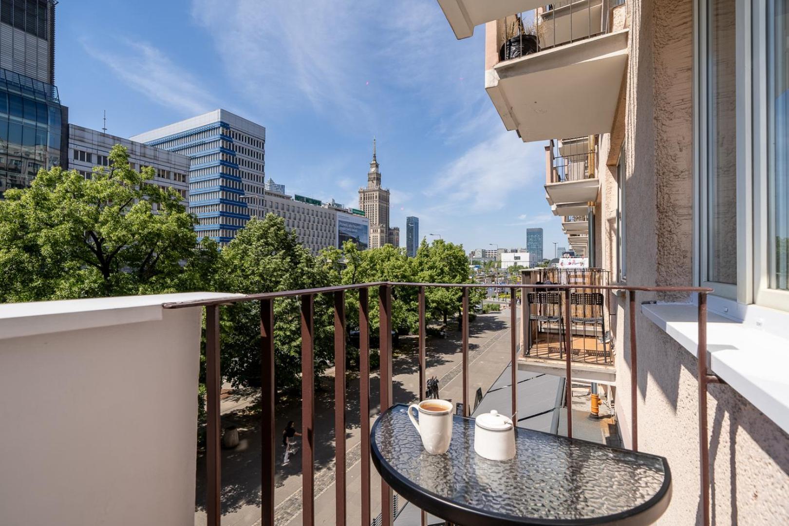 Warsaw Centrum Apartment - Workspace, Balcony - By Rentujemy Bagian luar foto