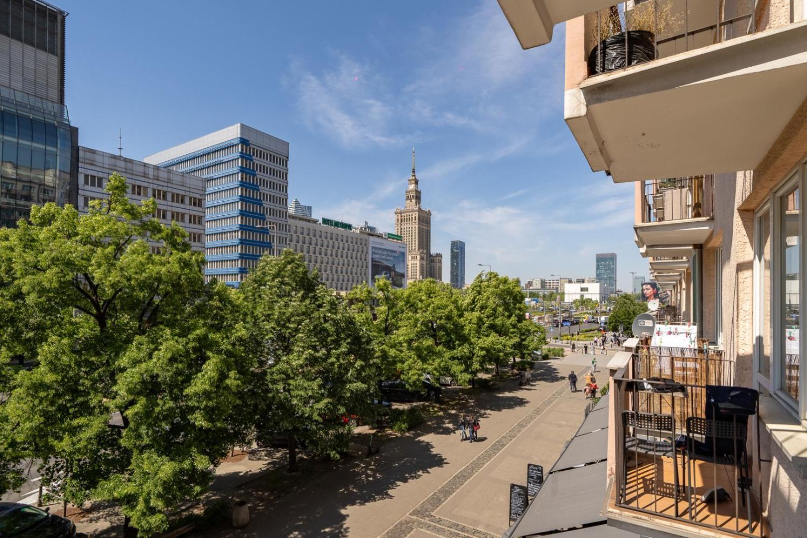 Warsaw Centrum Apartment - Workspace, Balcony - By Rentujemy Bagian luar foto